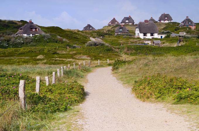 Plaže, zelenje in svež morski zrak na otoku Sylt. | Foto: Getty Images