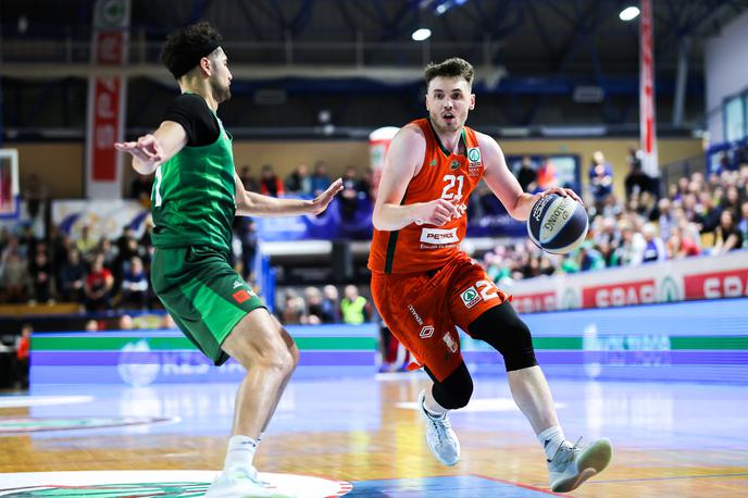 Matthew Hurt | Cedevita Olimpija se je za uvod pomerila z Burgosom in izgubila z 81:85. | Foto Filip Barbalić