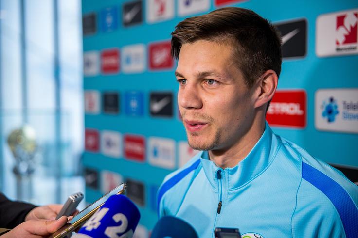 Miha Zajc je dobre volje. | Foto: Žiga Zupan/Sportida