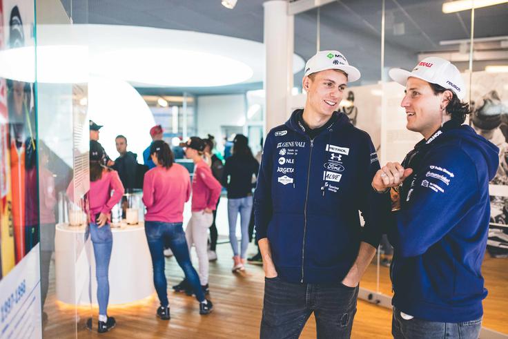 Tijan Marovt in Štefan Hadalin sta veljala za velika upa slovenskega slaloma. Oba sta sklenila karieri še pred najboljšimi leti. | Foto: Grega Valančič/Sportida