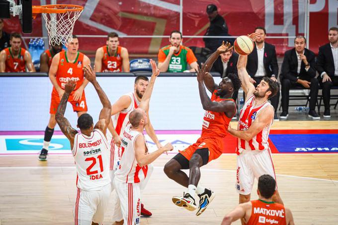 Crvena zvezda : Cedevita Olimpija, liga ABA | Foto: ABA League j.t.d./Dragana Stjepanovic