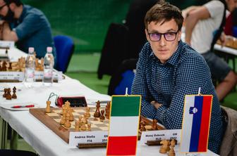 Šebenik zmagal v 5. krogu šahovskega EP