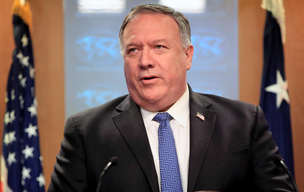 Mike Pompeo | Ameriški državni sekretar Mike Pompeo prihodnji teden prihaja na obisk v Slovenijo. | Foto Reuters