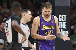 Konec velikega niza za Luko Dončića in dodatna skrb za LA Lakers