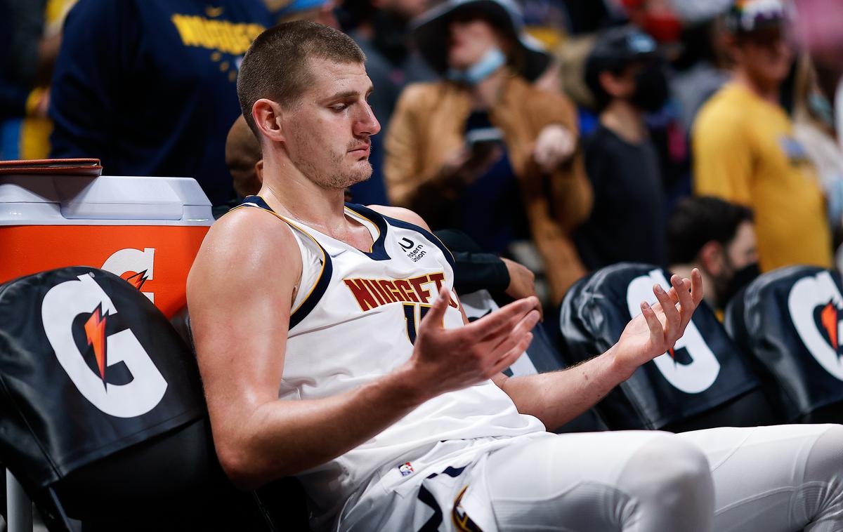 Nikola Jokić | Nikolo Jokića so drugo sezono zapored izbrali za najboljšega igralca rednega dela lige NBA. | Foto Guliverimage