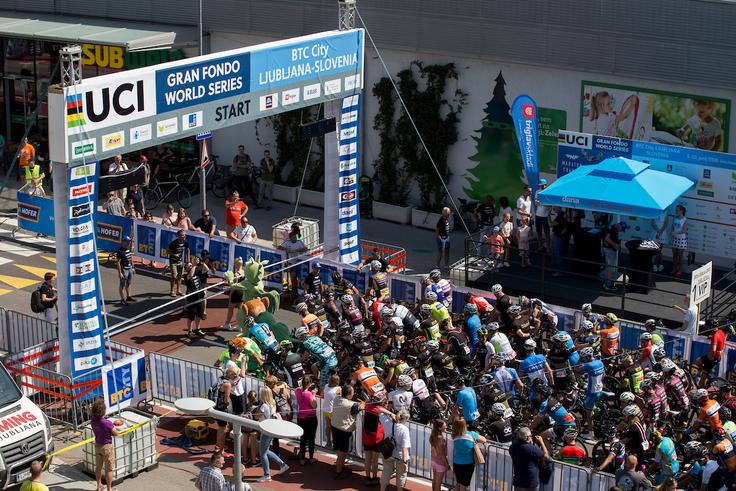 Maraton Franja BTC City je del svetovne serije UWCT Gran Fondo maratonov. | Foto: Urban Urbanc/Sportida