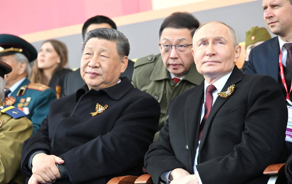 Vladimir Putin in Ši Džinping | Vladimir Putin in Ši Džinping v svojem boju proti Zahodu iščeta zaveznike na svetovnem Jugu. | Foto Guliverimage