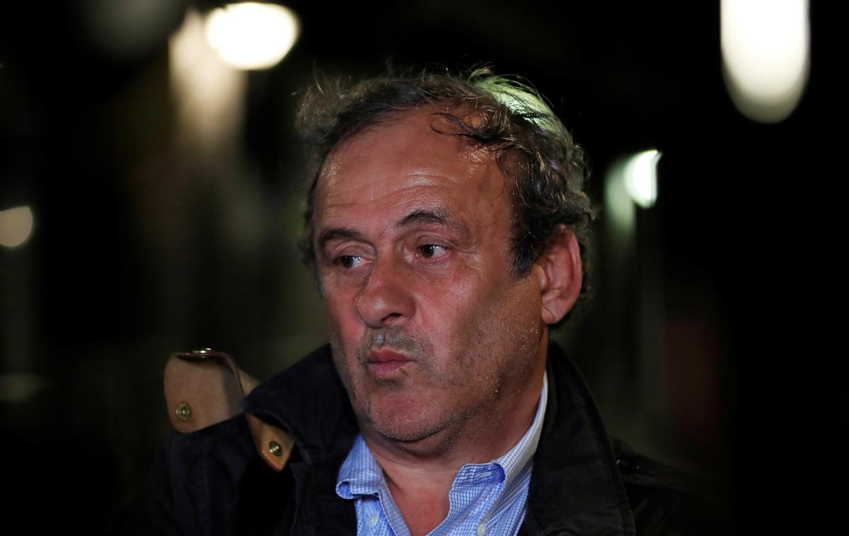 Michel Platini | Platinijev odvetnik za svojega varovanca zahteval oprostilno sodbo. | Foto Reuters