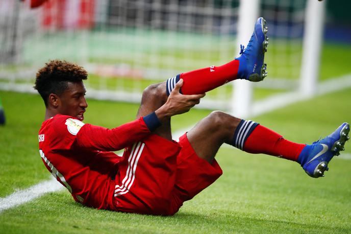 Kingsley Coman | Kingsley Coman naj bi izpustil torkovo tekmo lige prvakov. | Foto Reuters