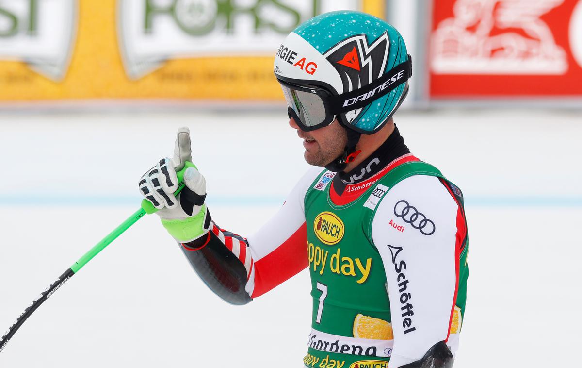 Vincent Kriechmayr | Avstrijec Vincent Kriechmayr je bil najhitrejši v Val Gardeni. | Foto Reuters