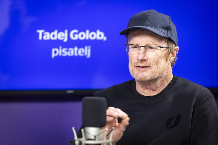 "Ravno sem končal sedmo knjigo in si bom pustil kak mesec prosto," nam je še povedal Tadej Golob. | Foto: Bojan Puhek