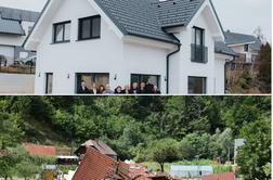 Družina s Prevalj, ki jim je voda avgusta 2023 odnesla vse, se je vselila v novo hišo