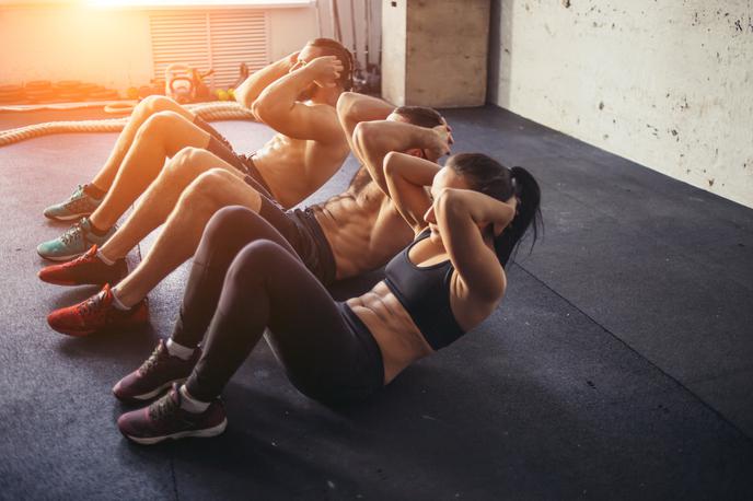 vadba, trening, telovadba, fitnes | Foto Shutterstock