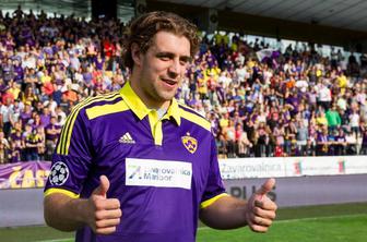 Z Mariborčani je proslavljal tudi Anže Kopitar (video)