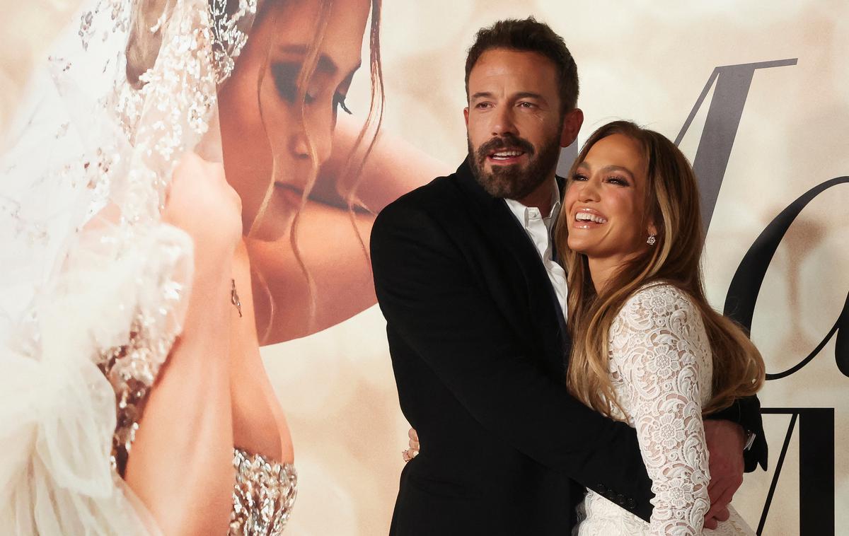 Ben Affleck in Jennifer Lopez | Foto Reuters