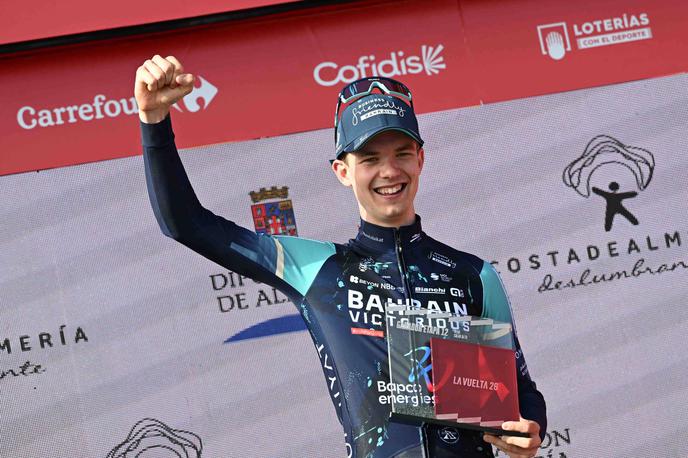 Jakob Omrzel, Vuelta 2026 | Jakob Omrzel je že na svoji prvi tritedenski dirki osvojil etapno zmago! | Foto Guliverimage