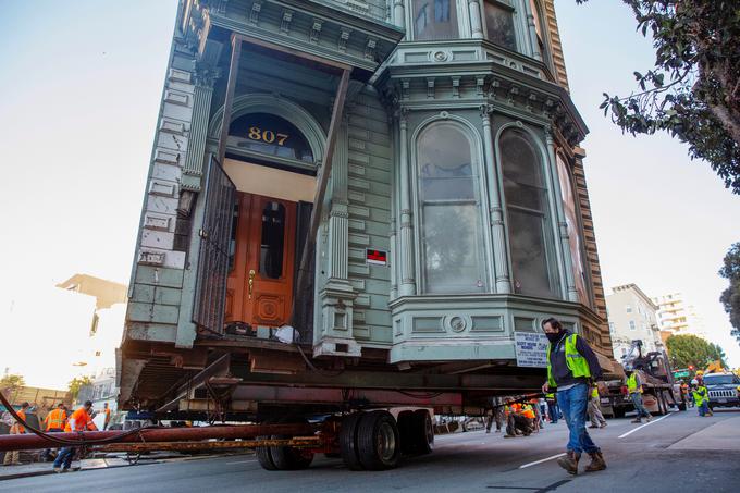 San Francisco selitev hiše | Foto: Reuters