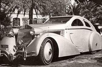 Jonckheere coupe, verjetno najbolj dramatično predelani rolls-royce phantom I
