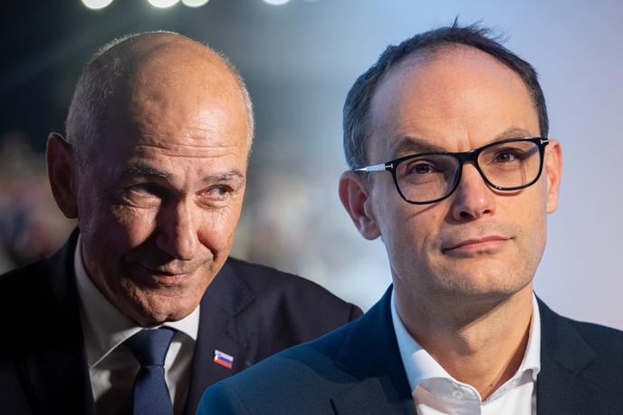Janez Janša. Anže Logar. | Svet stranke SDS je potrdil vsebinski del koalicijske pogodbe, je sinoči sporočil predsednik SDS Janez Janša. Njegovo mandatarsko kandidaturo bodo vložili v torek, je napovedal. Obenem pa je zatrdil, da so pripravljeni na širše sodelovanje in da bodo, če bodo sestavili vlado, opozicijskim strankam ponudili pogodbo o partnerstvu za razvoj. | Foto Bojan Puhek, STA