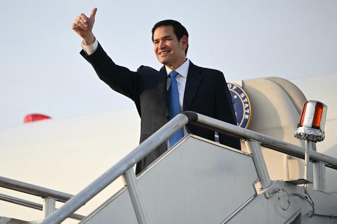 Marco Rubio, zunanji minister ZDA | "Menim, da je bilo srečanje zelo konstruktivno in pozitivno," je po srečanju s kitajsko delagacijo dejal ameriški zunanji minister Rubio. | Foto Reuters