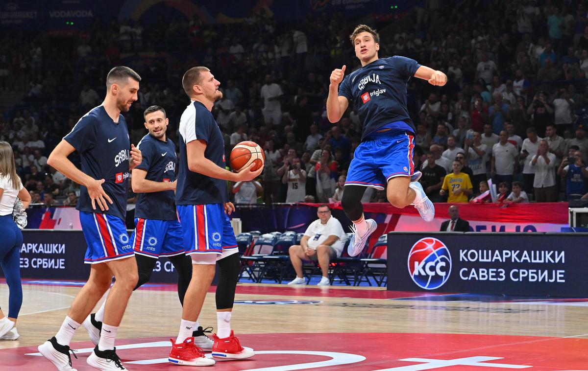 Bogdan Bogdanović | Bogdan Bogdanović se je poškodoval v prvem krogu proti Portugalski in naj bi že končal nastope na evropskem prvenstvu, kar je velik udarec za Srbijo. | Foto Guliverimage