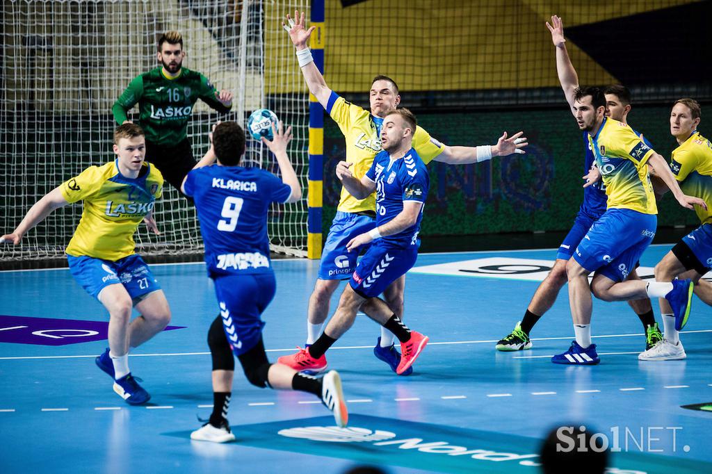 Celje Pivovarna Laško : PPD Zagreb, liga prvakov