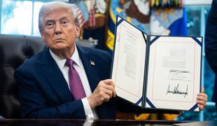 Donald Trump s srhljivo napovedjo #video