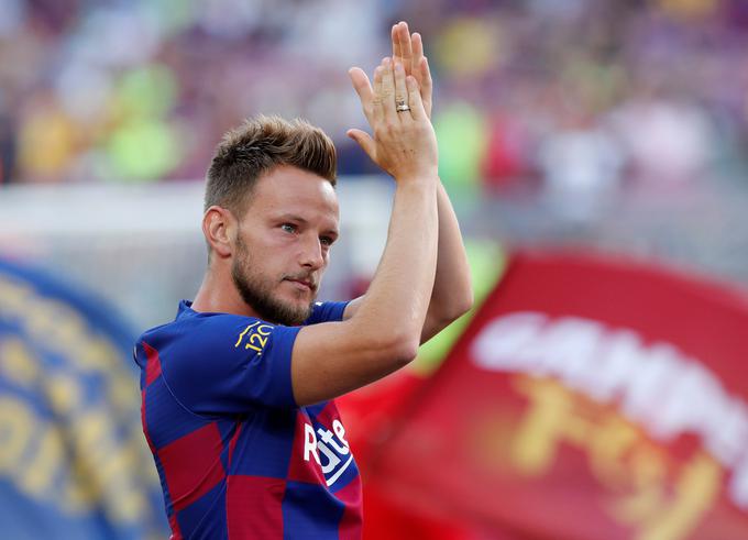 Ivan Rakitić se poslavlja po 310 nastopih, 35 golih in 42 asistencah v majici Barcelone. | Foto: Reuters