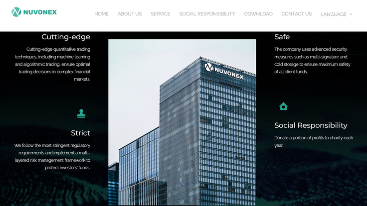 Nuvonex | Foto: Posnetek zaslona