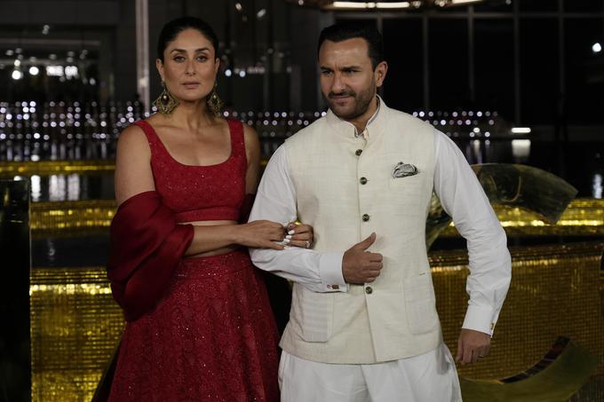 Saif Ali Khan z ženo Kareeno Kapoor | Foto: Guliverimage