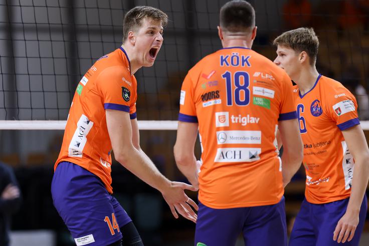 Tudi ACH Volley je še nepremagan. | Foto: Filip Barbalić