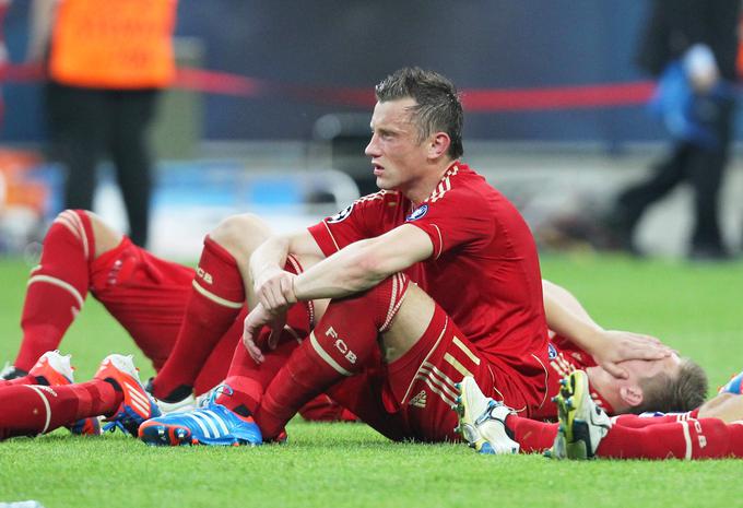Ivica Olić je leta 2012 izgubil finale lige prvakov proti Chelseaju, Hrvaška pa je takrat nazadnje ostala brez evropskega prvaka. | Foto: Reuters
