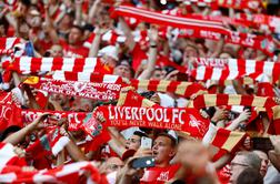 Liverpool ob 200 tisoč funtov