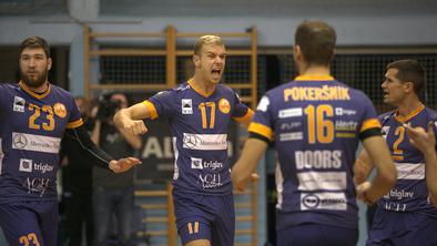 Tri slovenske ekipe na prvem vrhuncu odbojkarske sezone