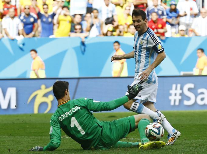 Belgijci so se na svetovnem prvenstvu v Braziliji uvrstili v četrtfinale, tam pa po hudem boju izgubili z Argentino. | Foto: 