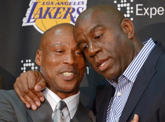 Magic Johnson je imel veliko povedati po prvi tekmi. | Foto: Reuters