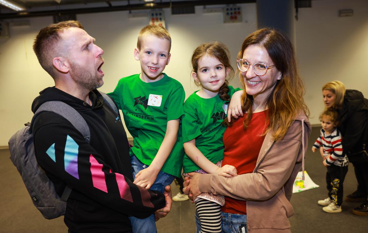 Marko Kaloh, Edvard Kaloh, Frida Kaloh, Vesna Kaloh | Zmagovalca šova Slovenija ima talent z očetom Markom in mamo Vesno | Foto Mediaspeed