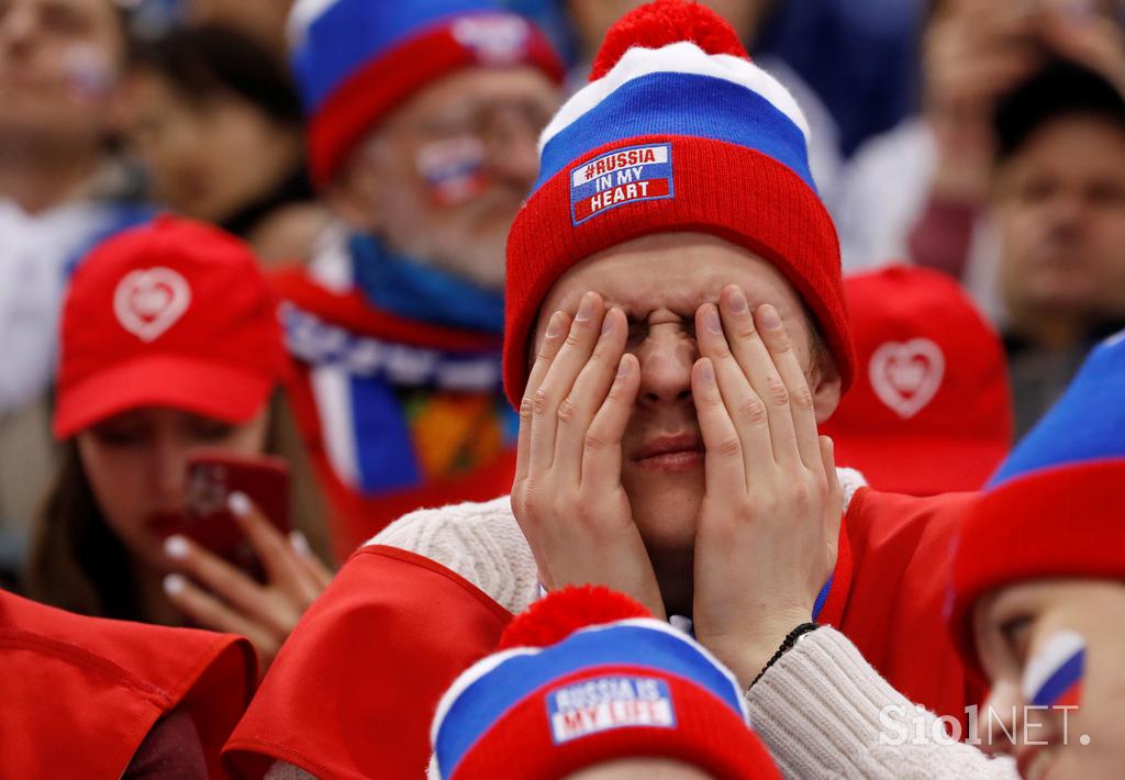 Rusija Slovenija Hokej Pjongčang