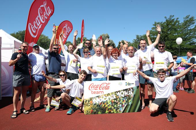 Ekipa tekačev Coca-Cole z osvojeno olimpijsko normo | Foto: 