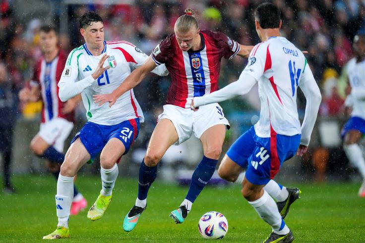 Haaland je zadel za 3:0. | Foto: Reuters