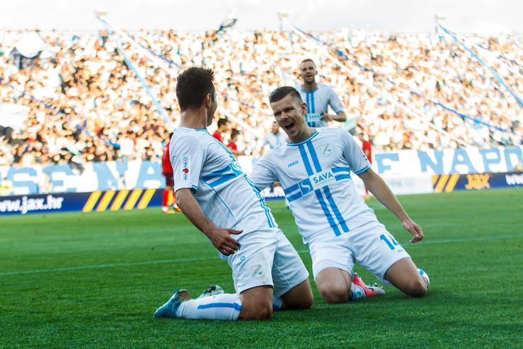 Iz igre je zadel prvič po 27. avgustu lani. Dosegel je enajsti prvenstveni gol sezone. | Foto: Grega Valančič/Sportida