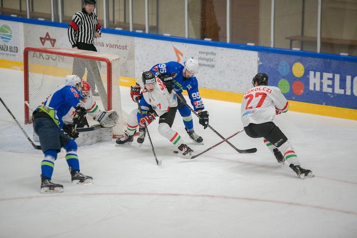 Madžari, ki na Bled niso prišli z najmočnejšimi igralci, niso bili kos Slovencem. | Foto: Peter Podobnik / Sportida