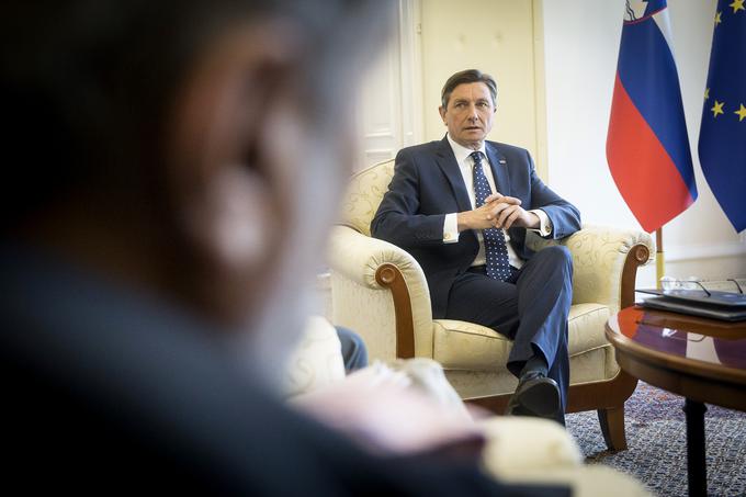 Borut Pahor bo predvidoma v drugi polovici maja razpisal predčasne parlamentarne volitve. | Foto: Ana Kovač