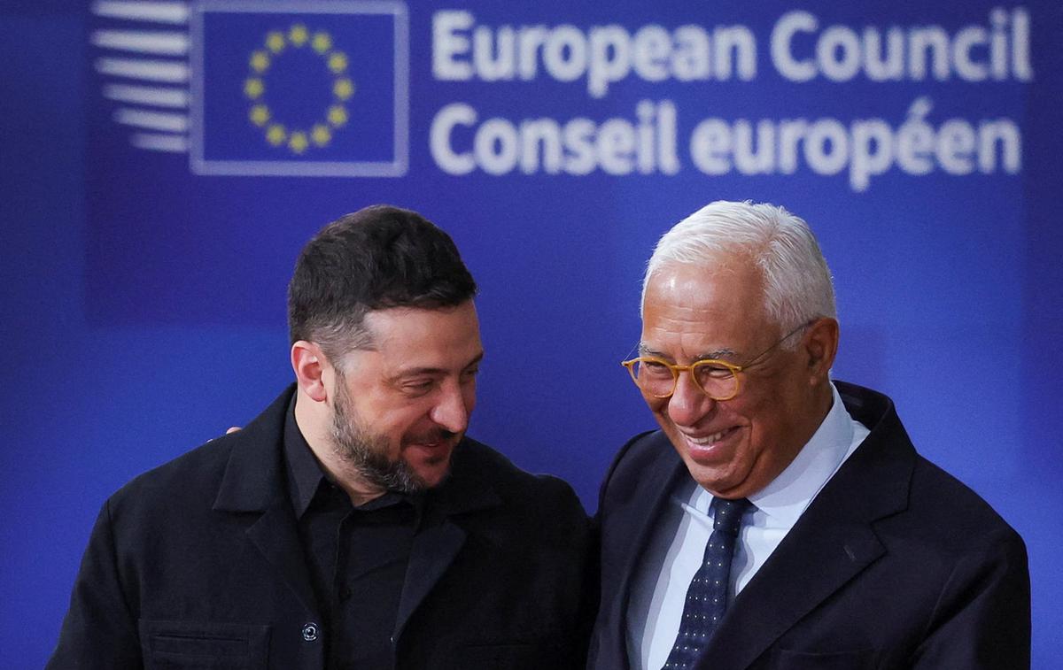 Antonio Costa, vrh EU | Ena od osrednjih tem razprave je bila, kako omogočiti izpolnitev cilja, da se zmanjšajo izpusti toplogrednih plinov do leta 2040, ki sicer še ni določen. | Foto Reuters