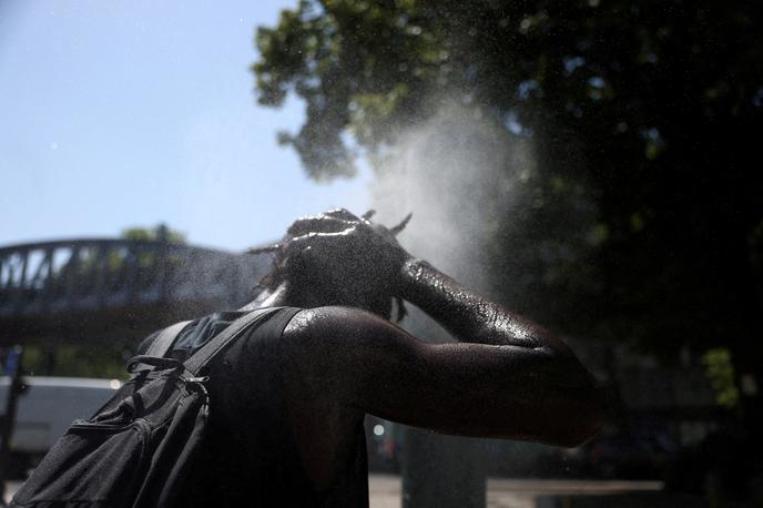 Vročina, Evropa, vročinski val, temperature | Vročinski val, ki se je začel okoli 18. junija in trajal vse do začetka julija, je v številnih državah podiral temperaturne rekorde. | Foto Reuters