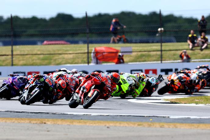 motoGP Marc Marquez Ducati | Silverstone, kjer se je rodil britanski avtomotošport, je gostil dirko prvenstva motoGP. | Foto Reuters