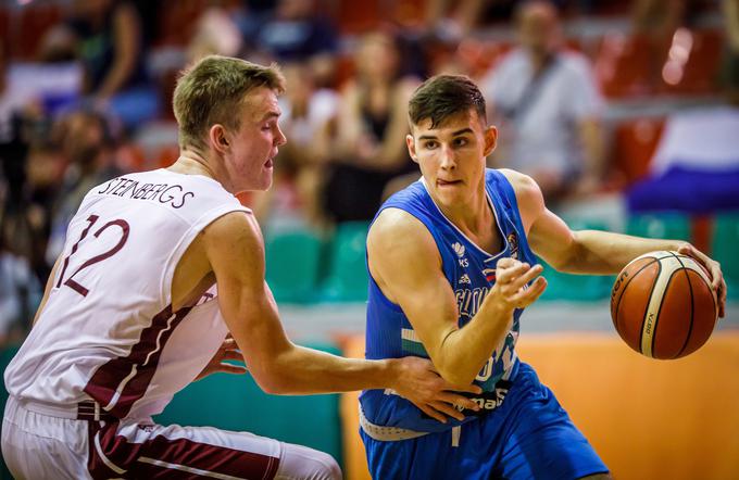 Rok Nemanić je bil eden od mladih košarkarjev, ki je lani v dresu Kopra Primorske dobil priložnost za dokazovanje in jo izkoristil. | Foto: Vid Ponikvar