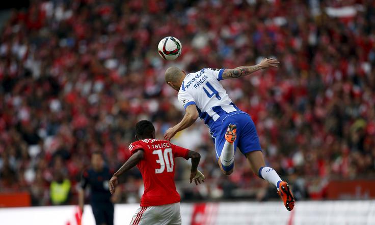 Sporting na naslov prvaka čaka že 17 let. V tem obdobju sta zagospodarila Porto, ki je osvojil 10 naslovov, in Benfica, ki je prišla do sedmih naslovov prvaka. | Foto: Reuters