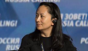 V Kanadi pridržali finančno direktorico Huaweia, Kitajska zahteva izpustitev