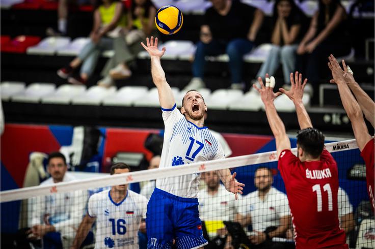liga narodov Slovenija Poljska | Foto: VolleyballWorld